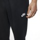 Nike Pantaloni con Polsino Logo Nero Uomo