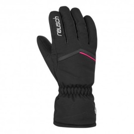 Reusch Guanti Sci Marisa Nero Bianco Rosa Donna