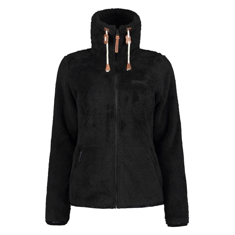 aperta Felpa sportiva in pile TEX da donna