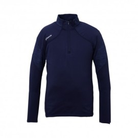 Phenix Felpa In Pile Alto 1 2 Zip Tee Blu Uomo