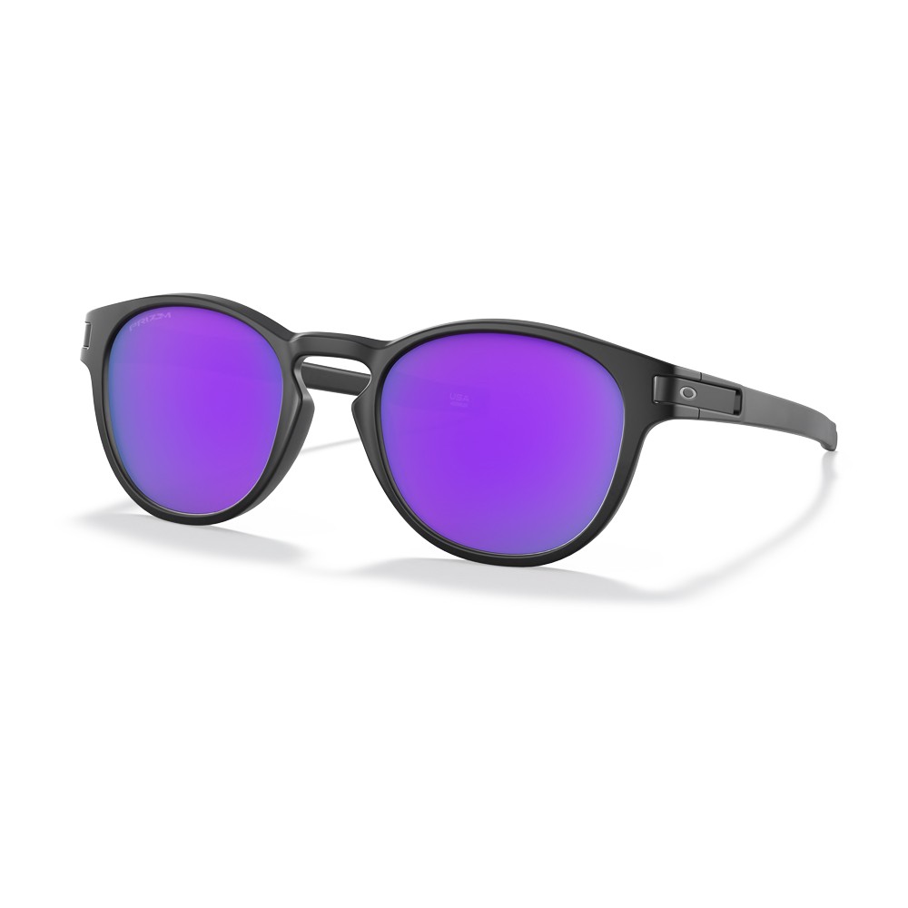 Oakley Occhiali Latch Prizm Violet Nero Opaco TU