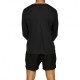 Asics Maglia Running Ml Run Silver Performance Nero Uomo