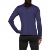 Asics Maglia Running Ml Hzip Winter Top Blu Donna