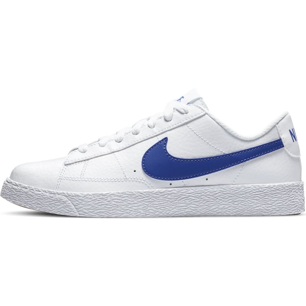 nike bianche blu