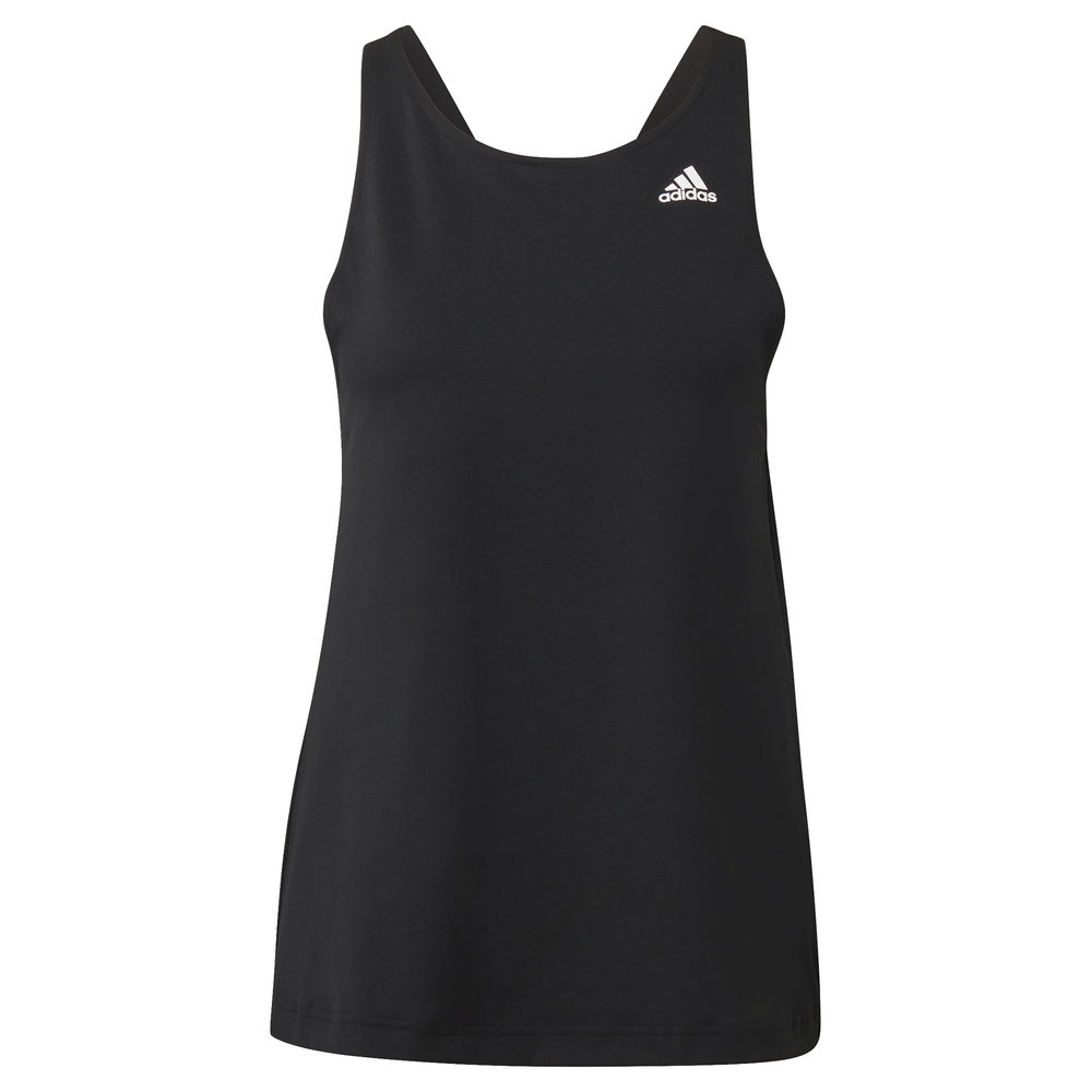 ADIDAS canotta palestra vogatore nero donna S