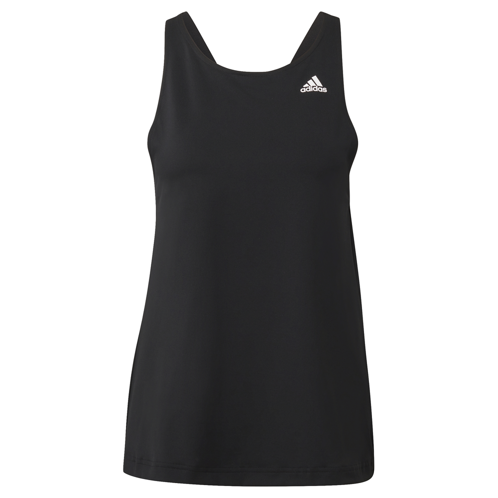 Image of ADIDAS canotta palestra vogatore nero donna L