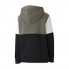 Puma Felpa Con Cappuccio Nero Bambino