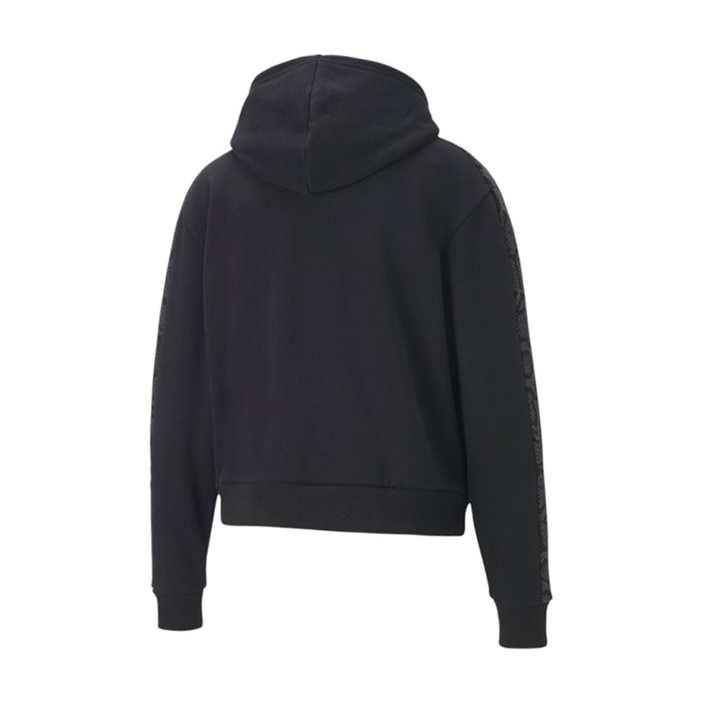 felpa con cappuccio nero