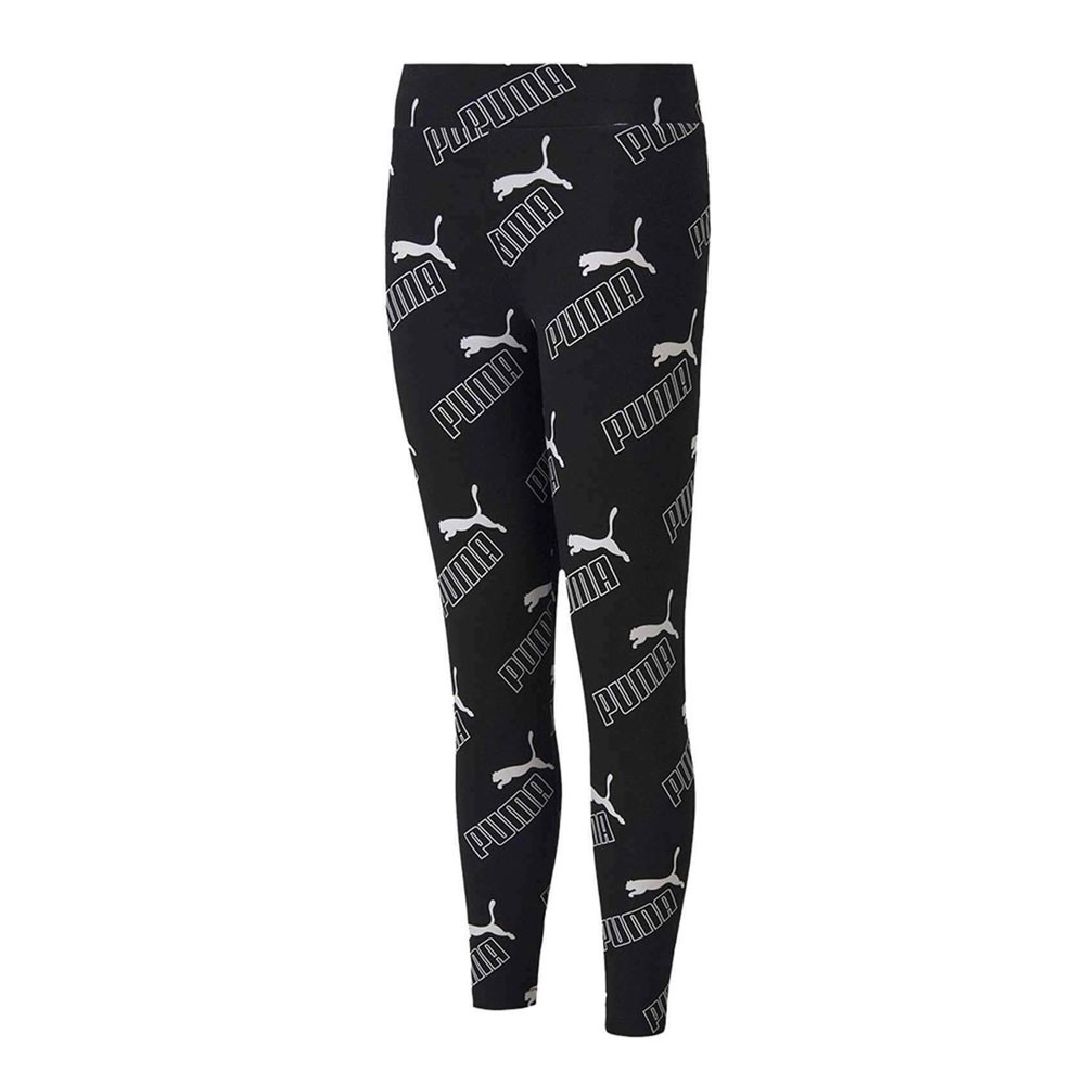 Puma Leggings Multilogo Nero Bambina 140 cm