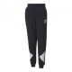 Puma Pantaloni con Polsino Nero Bambino