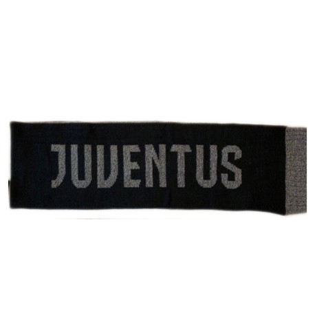 Imma Sciarpa Calcio Juve Jacquard Nero Bianco Uomo