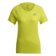 ADIDAS Maglia Running Adi Runner Giallo Donna