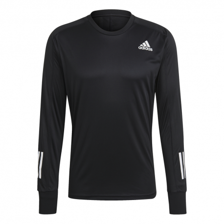 ADIDAS maglia running manica lunga otr nero uomo