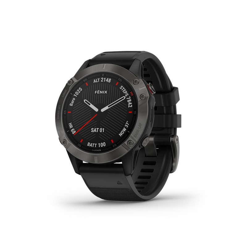 Garmin Fenix 6 Sapphire Grigio Nero - Acquista online su Sportland