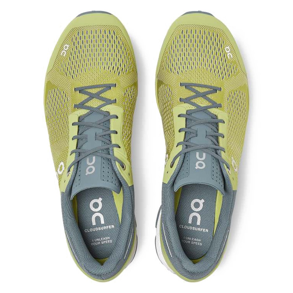 On Scarpe Running Cloudsurfer Lime Grigio Uomo - Acquista online su  Sportland