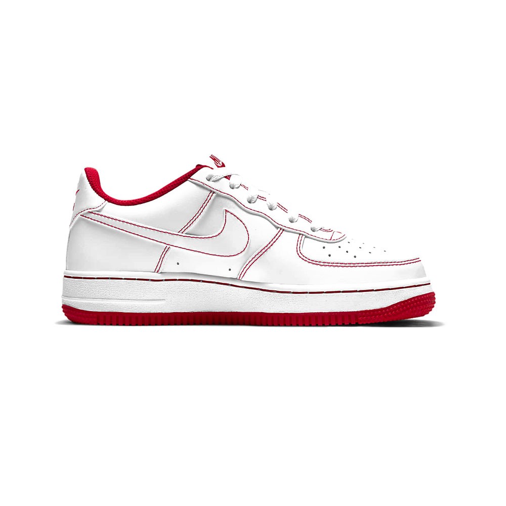 Nike Sneakers Air Force 1 Gs Bianco Rosso Bambino - Acquista ... Nike Sneakers Air Force 1 Gs Bianco Rosso Bambino - Acquista ...