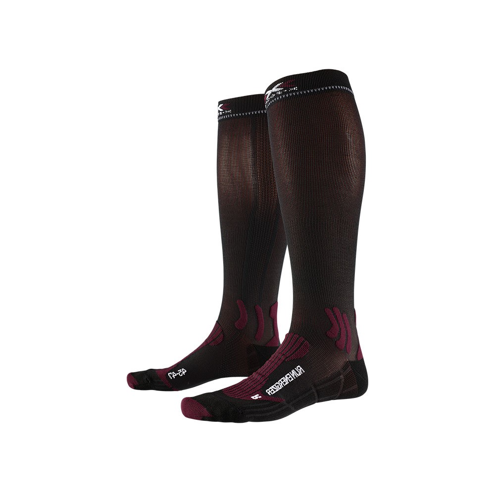 X-Socks Calze Energizer Rosso Grigio Unisex EUR 39/41