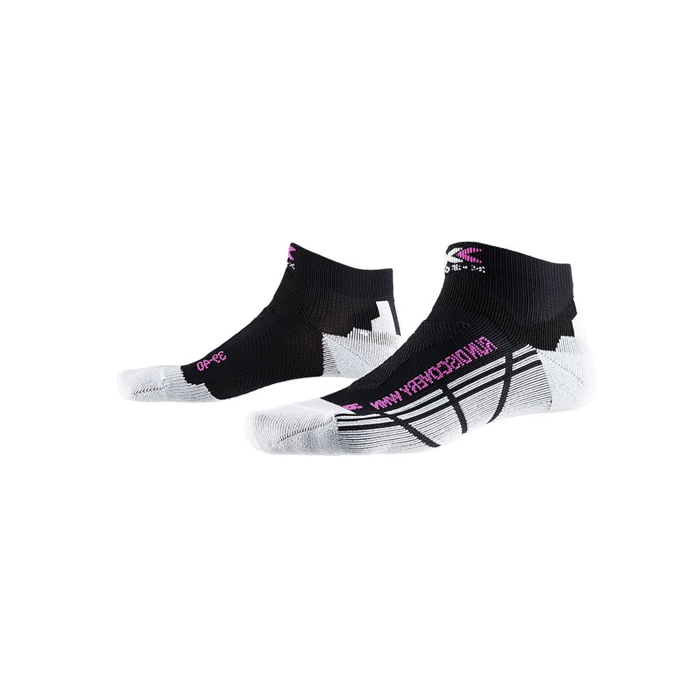 X-Socks calze discovery 4.0 nero-rosa donna eur 39/40