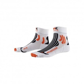 X-Socks Calze Speed One Bianco Rosso Unisex