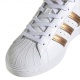 ADIDAS originals sneakers superstar bianco bronzo donna
