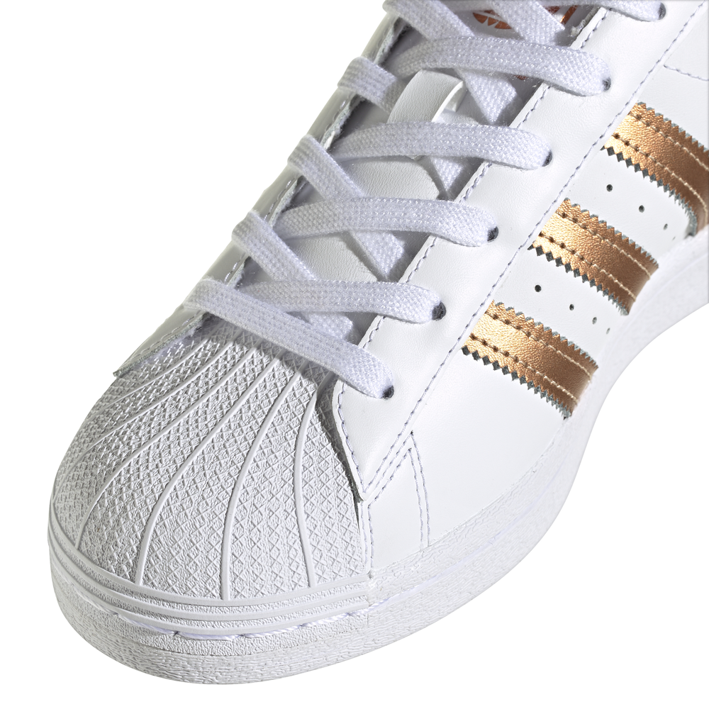 adidas superstar bianche e bronzo