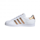 ADIDAS originals sneakers superstar bianco bronzo donna