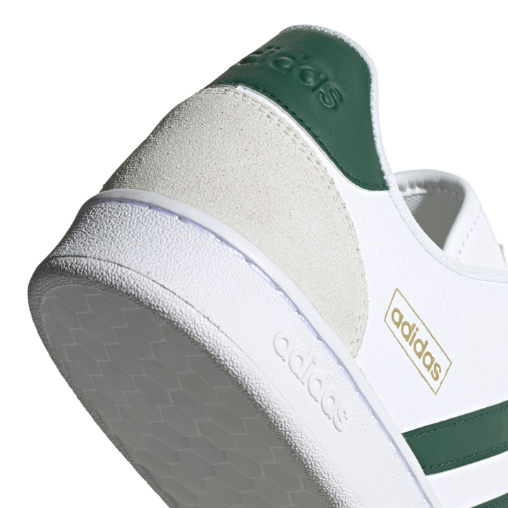 ADIDAS sneakers grand court se bianco verde uomo
