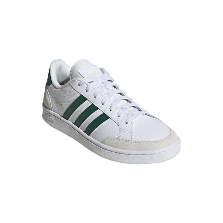 ADIDAS sneakers grand court se bianco verde uomo