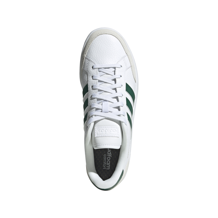 ADIDAS sneakers grand court se bianco verde uomo