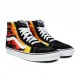 Vans Sneakers Sk8 Hi Reissue Flame Giallo Bianco Uomo