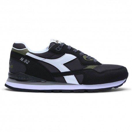 Diadora Sneakers N.92 Nero Bianco Uomo