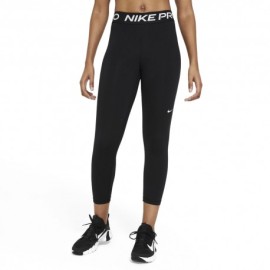 Nike Leggings Sportivi Crop Pro Nero Donna