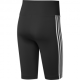 ADIDAS originals shorts ciclista triband  nero donna