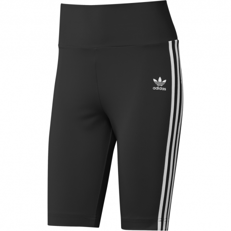 ADIDAS originals shorts ciclista triband  nero donna