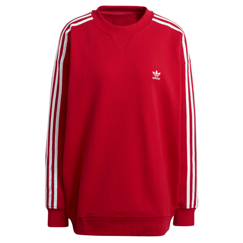 ADIDAS originals felpa rosso donna