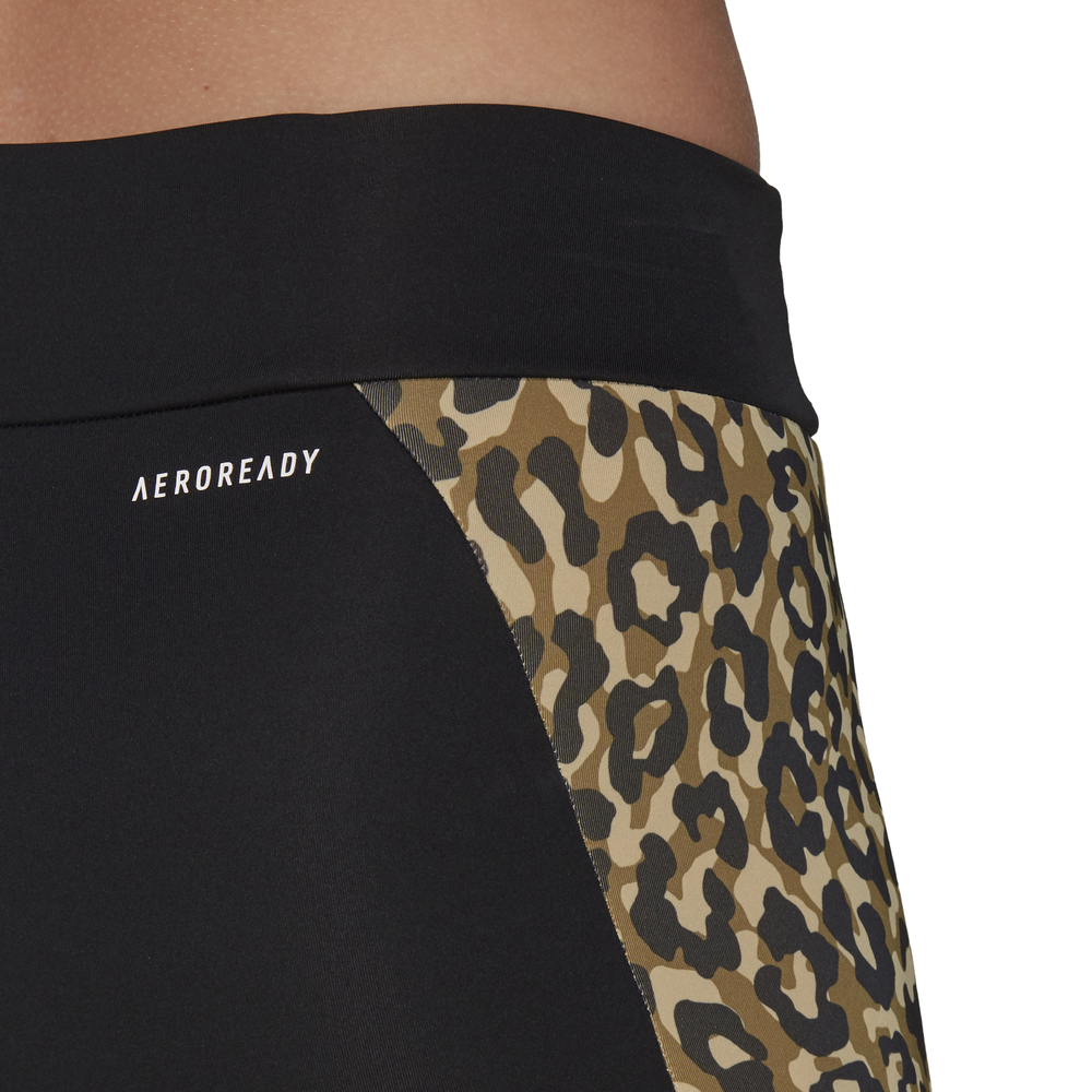 ADIDAS leggings sportivi leopard nero donna - Acquista online su Sportland