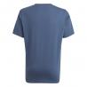 ADIDAS originals t-shirt logo back blu bambino