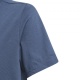 ADIDAS originals t-shirt logo back blu bambino