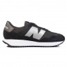 New Balance Sneakers 237 Suede Mesh Nero Grigio Donna