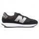 New Balance Sneakers 237 Suede Mesh Nero Grigio Donna