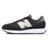 New Balance Sneakers 237 Suede Mesh Nero Grigio Donna