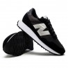 New Balance Sneakers 237 Suede Mesh Nero Grigio Donna