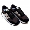 New Balance Sneakers 237 Suede Mesh Nero Grigio Donna