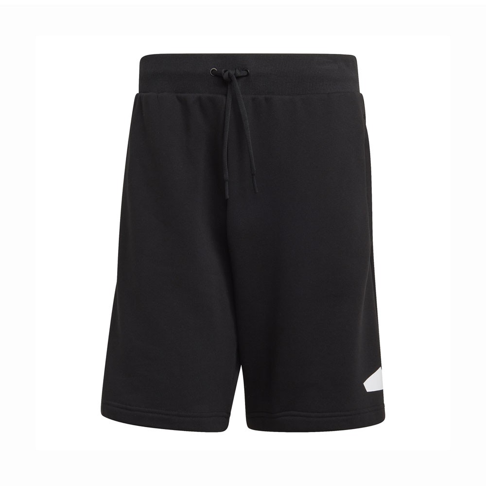 ADIDAS shorts sportivi logo nero uomo L