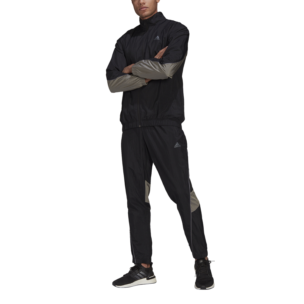 ADIDAS tuta sportiva elasticizzata blu uomo - Acquista online su Sportland