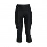 Under Armour Capri Tights Hg Nero Donna