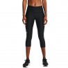 Under Armour Capri Tights Hg Nero Donna