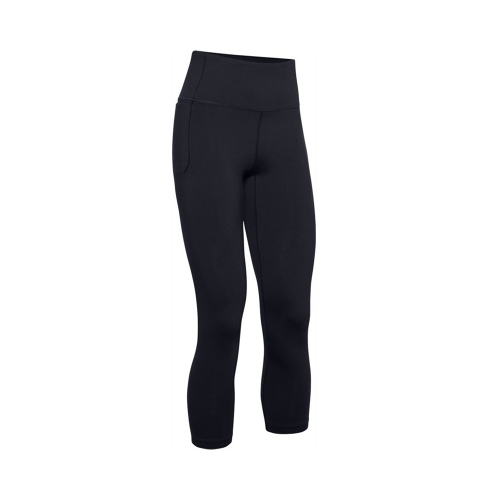 Image of Under Armour Capri Tights Meridian Crop Nero Donna XS