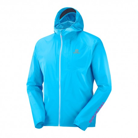 Salomon Giacca Trail Running Pro Azzurro Uomo
