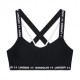 Under Armour Reggiseno Sportivo Cross Back Low Nero Donna